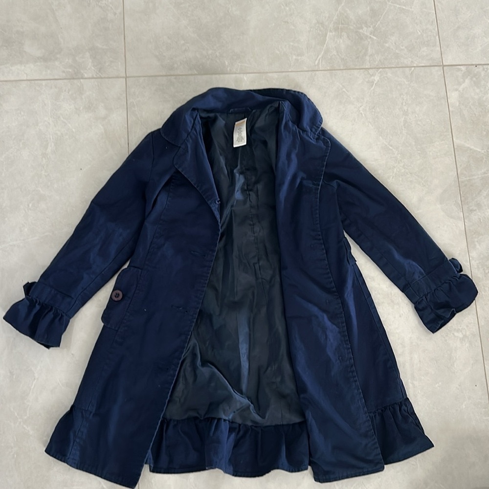 Gymboree KIDS SIZE 6 NAVY BLUE COAT. Used. Good condition.